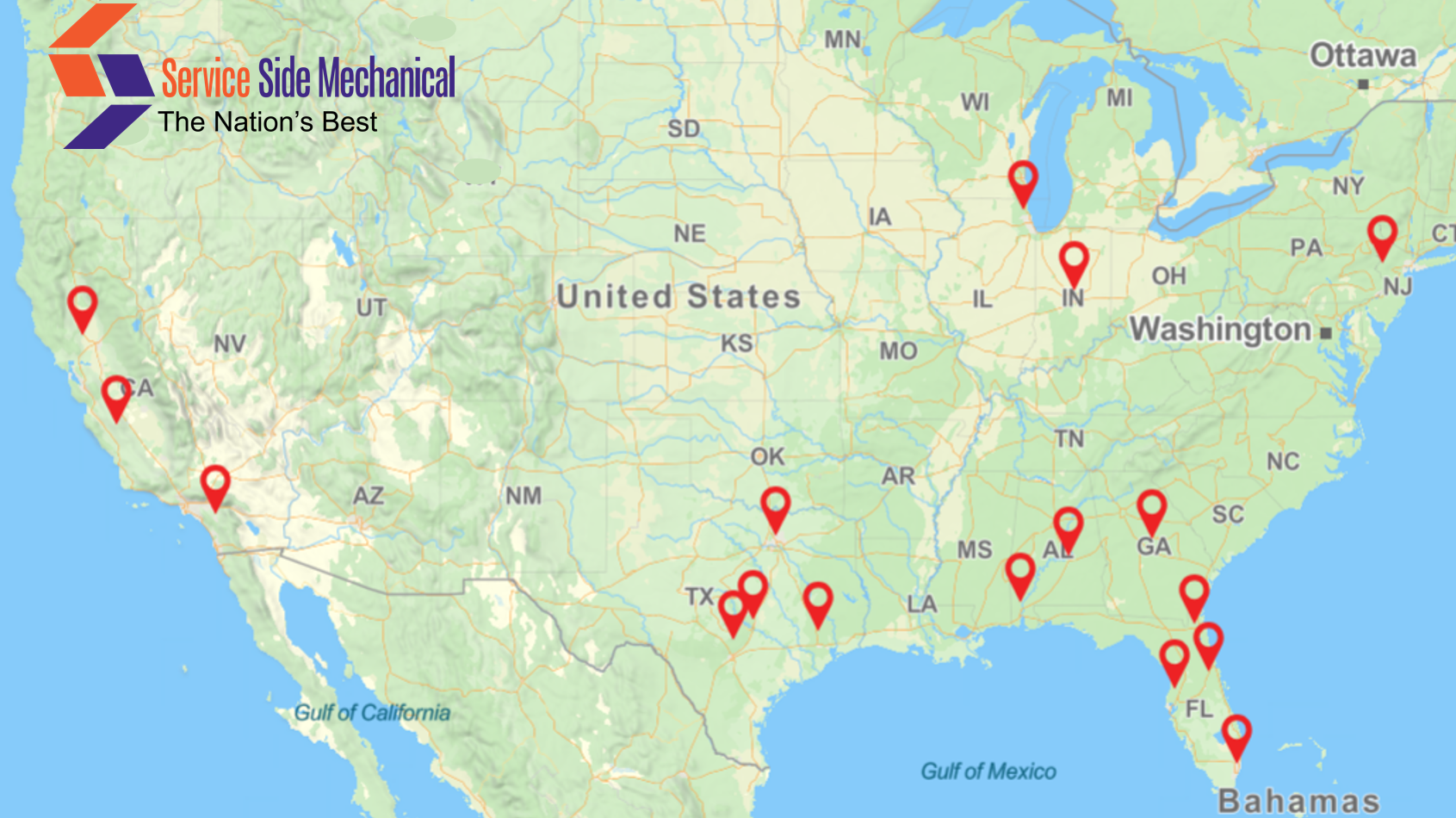 Florida, Georgia, Alabama